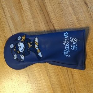 New Malbon Golf Driver Headcover Golf Club Jason Day White Green